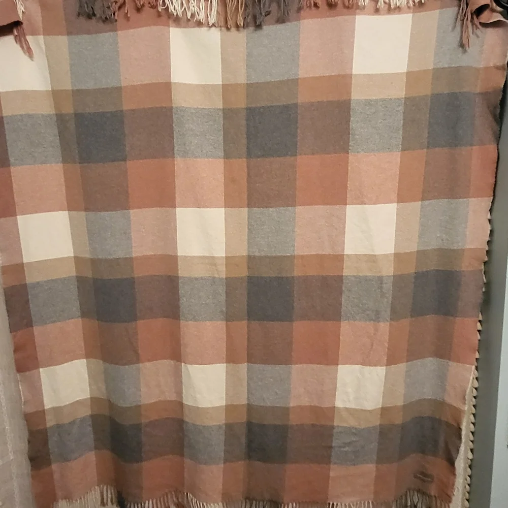 TESSILECHITI Throw Shawl BlanketLuxury Home Fine Cotton Blend | Soft | 50